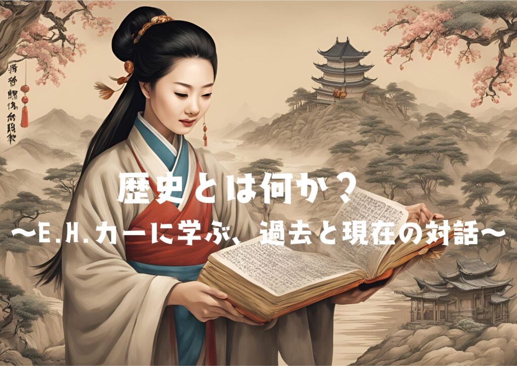 歴史とは何か？　〜E.H.カーに学ぶ、過去と現在の対話〜